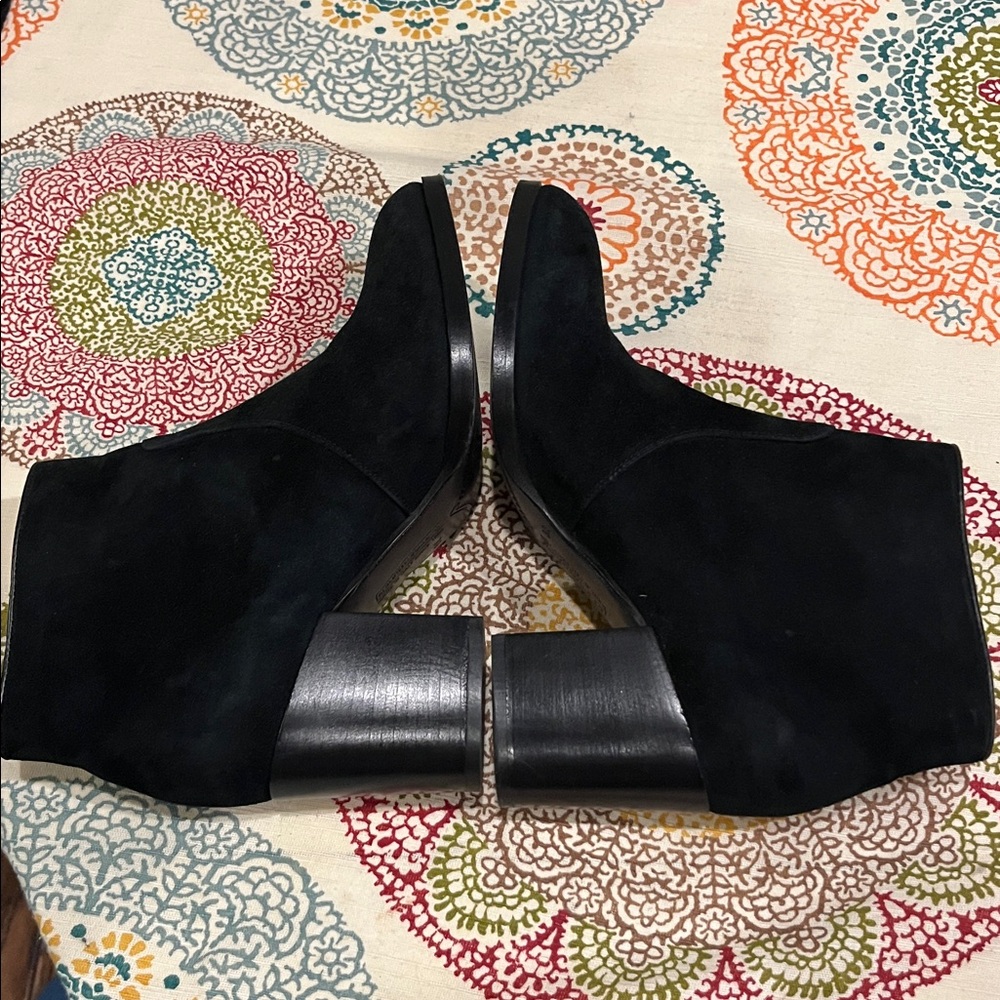 Alberto Fermani Black Suede Ankle Boots size 38 (7.5/8 US) women’s - Picture 8 of 12